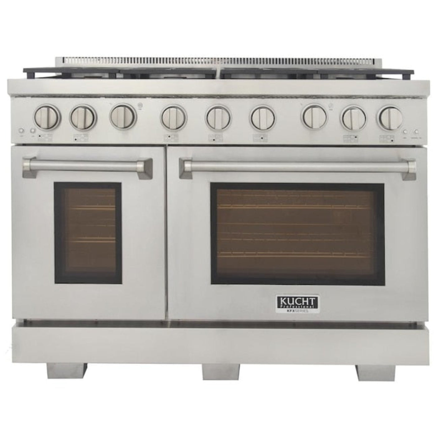 Kucht Professional 48 in. 6.7 cu ft. Propane Gas Range, - KFX480/LP