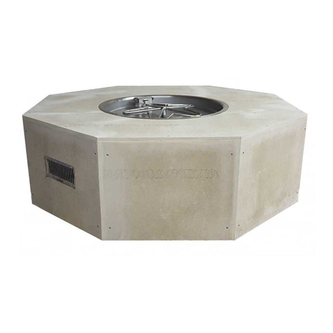 54″ x 18″ Octagon Ready to Finish Fire Pit Package - U54O/-3