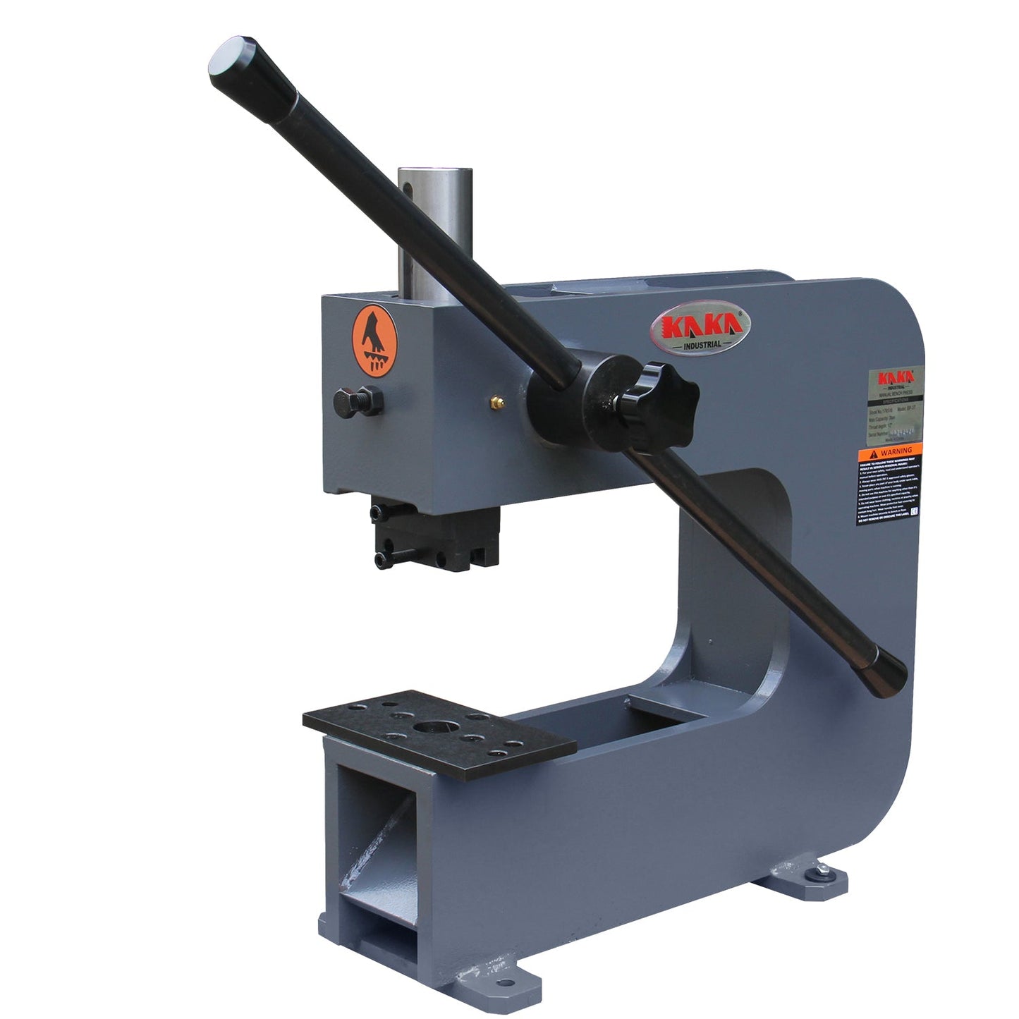 KAKA INDUSTRIAL BP-3T, Manual Bench Press Machine, 3 Tonne Capacity - 176510