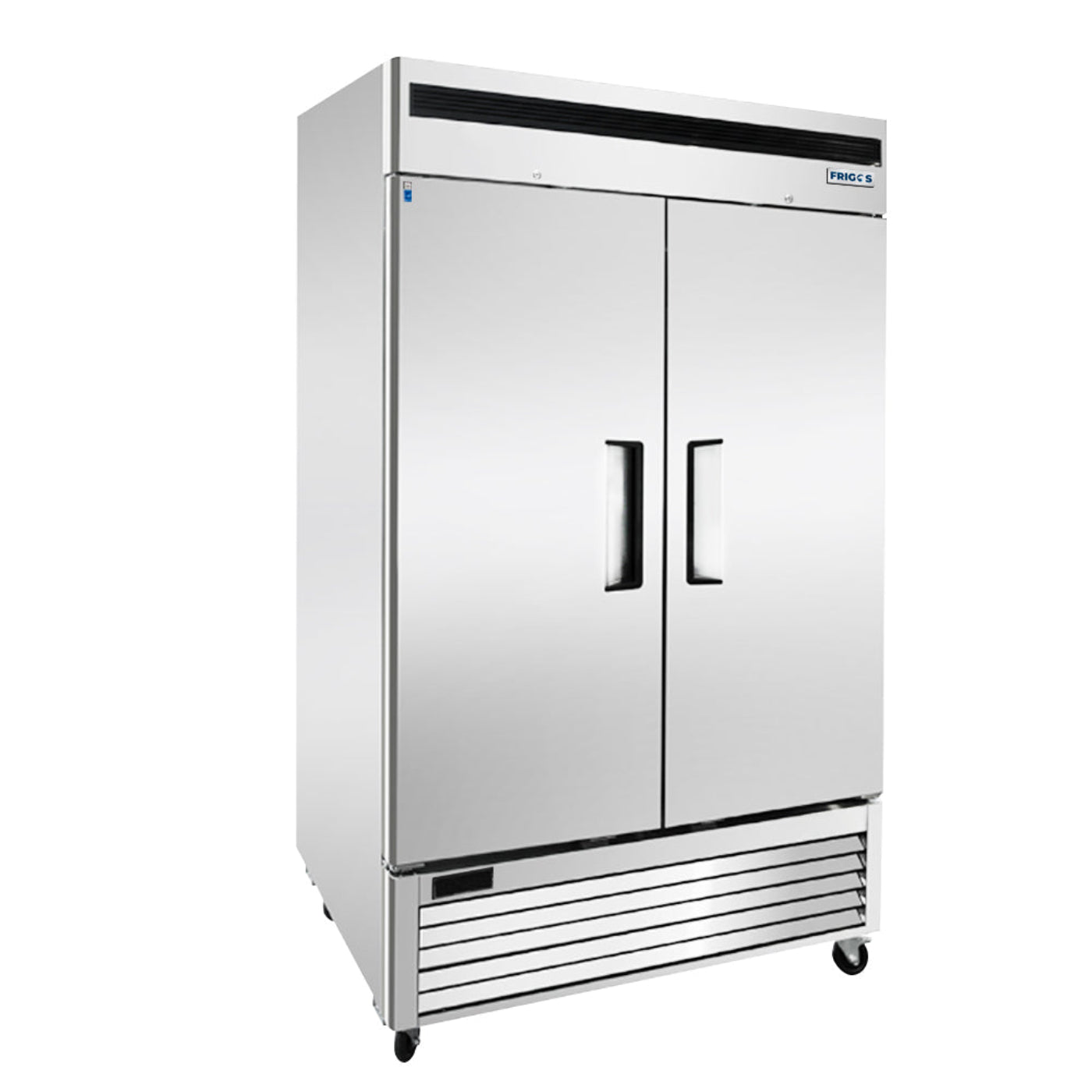 Frigos 54.40'' Bottom Mounted (2) Solid Door Reach-In Freezer 44.77 Cu. Ft. - FGA-BMF-2D-54