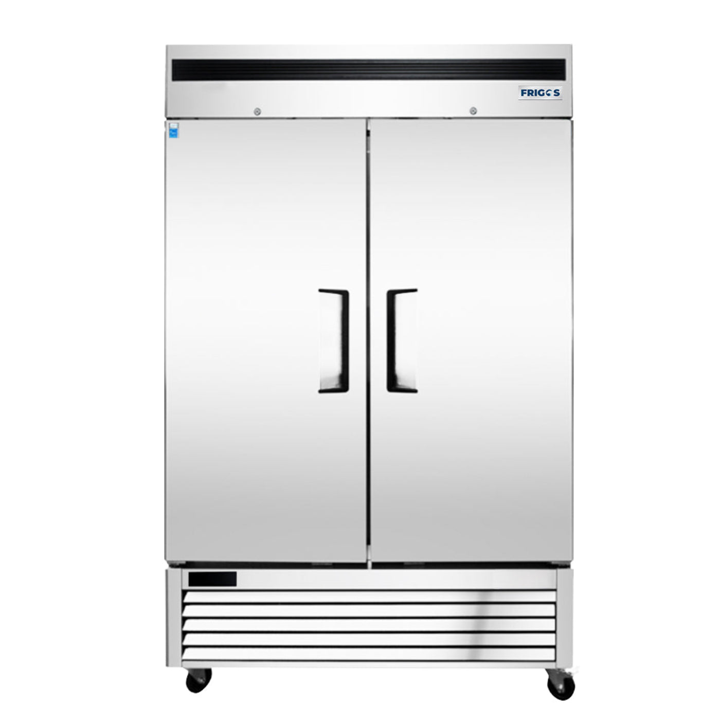 Frigos 54.40'' Bottom Mounted (2) Solid Door Reach-In Freezer 44.77 Cu. Ft. - FGA-BMF-2D-54