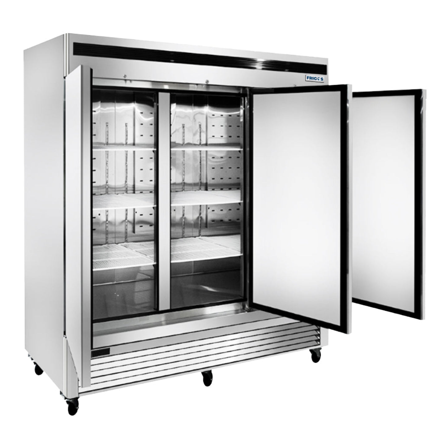 Frigos 81.90'' Bottom Mount Reach-In Three Door Freezer 68 Cu. Ft. - FGA-BMF-3D-82