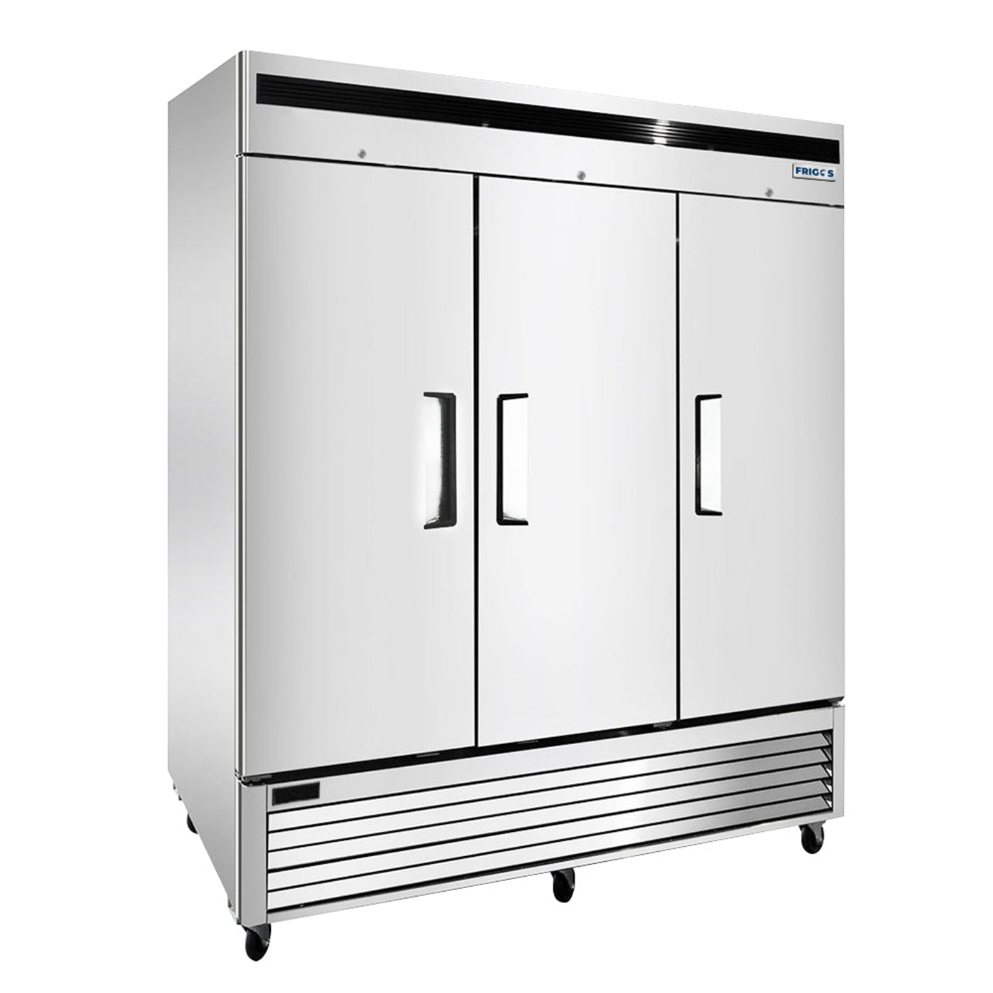 Frigos 81.90'' Bottom Mount Reach-In Three Door Freezer 68 Cu. Ft. - FGA-BMF-3D-82