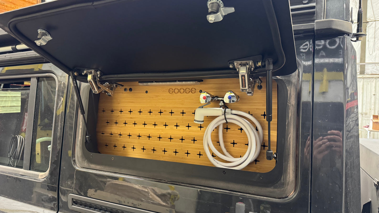 GOOSE GEAR Ineos - Grenadier - 2024-Present - 1st Gen - Venture Series - Roof Conversion Interior (RCI) - Shower Kit Add-On - 60005-GGR-SH