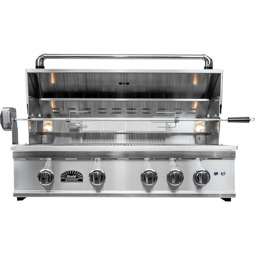 Sole Gourmet 38″ TR Series Build-in Grill with LED Controls - SO381BQRTRL