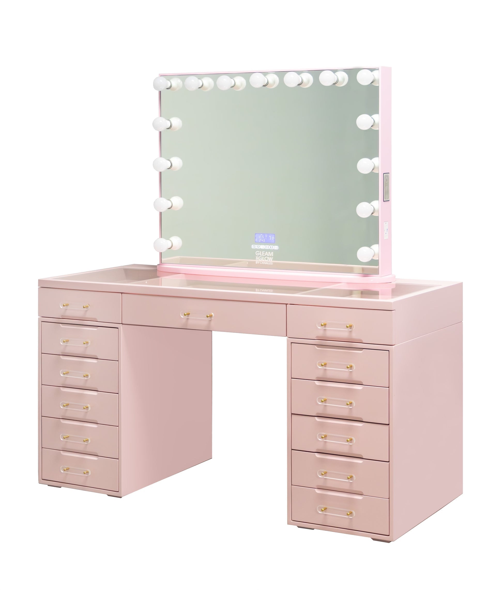 DoCareLife Sofia II Pink Vanity Set - DCL-MV008-PINK-KIT