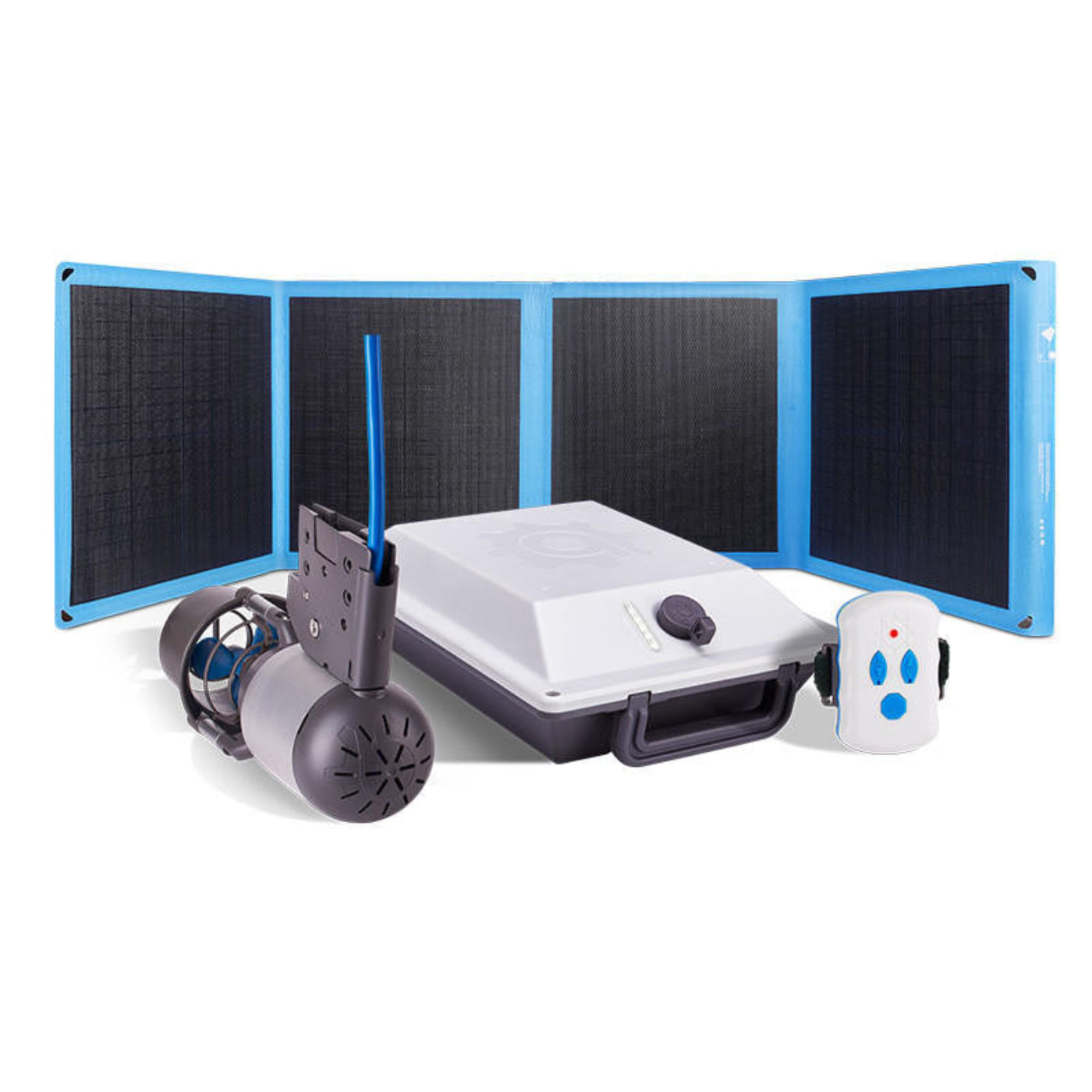 Vibe Kayak K-1 Outboard Kit with SUN80 Solar Panel - KI-KSN-2308-A