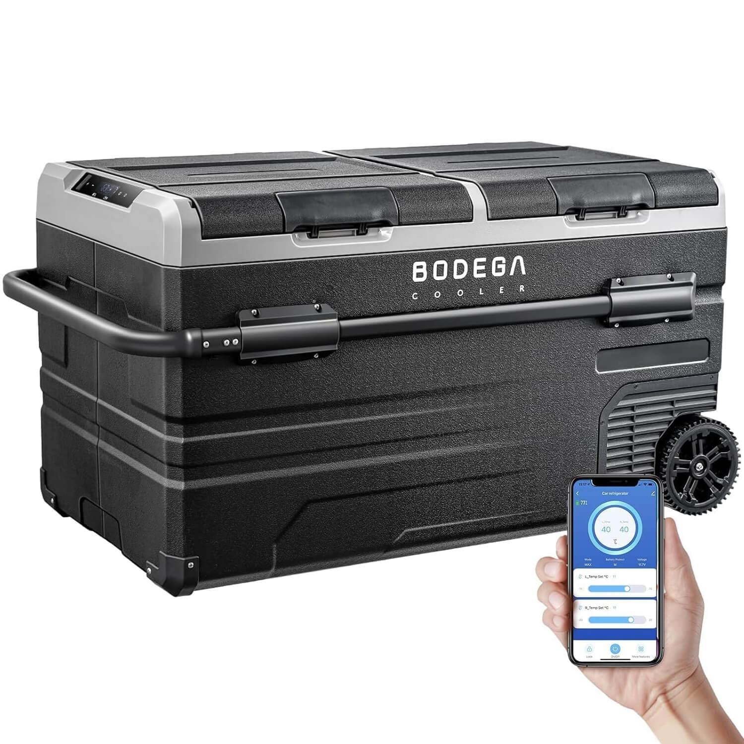 BODEGA cooler Portable Fridge Freezer 121QT/115L TWW115