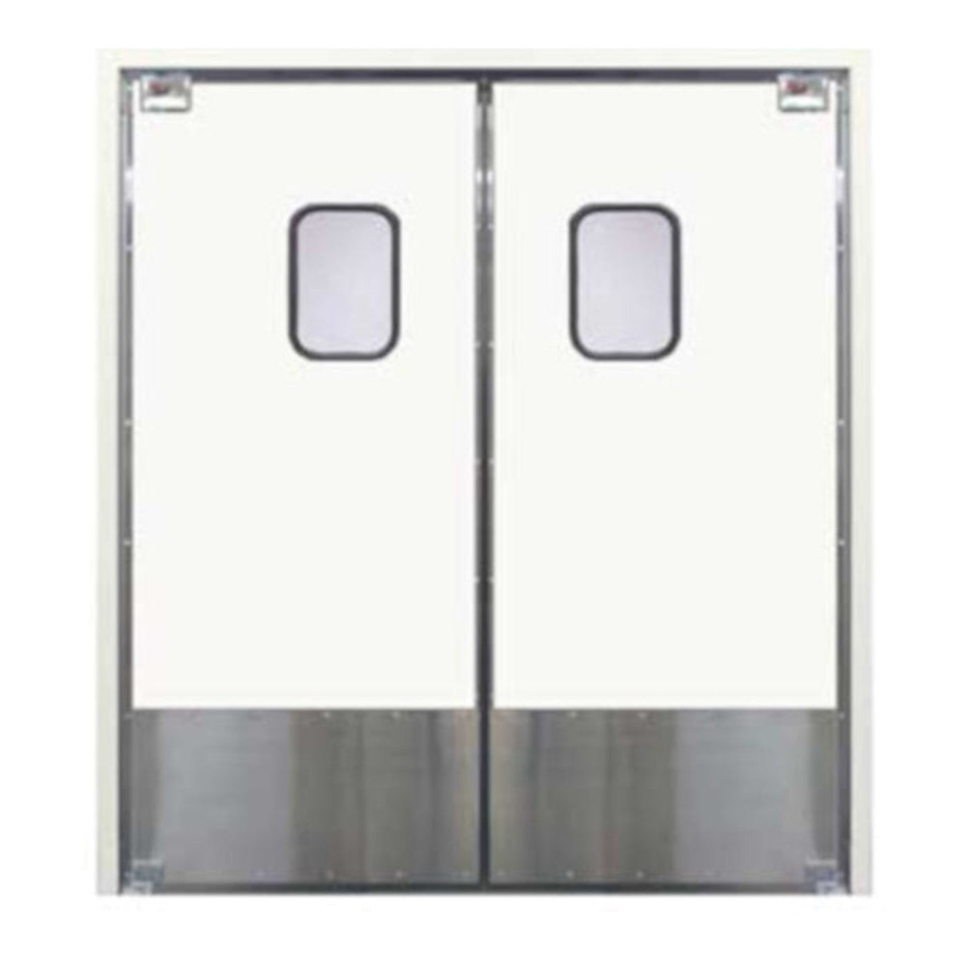 Curtron SPD-30-L-DBL-4896 48" x 96" Servie-Pro Series 30 Double Swing Door - CUSPD30LDBL4896