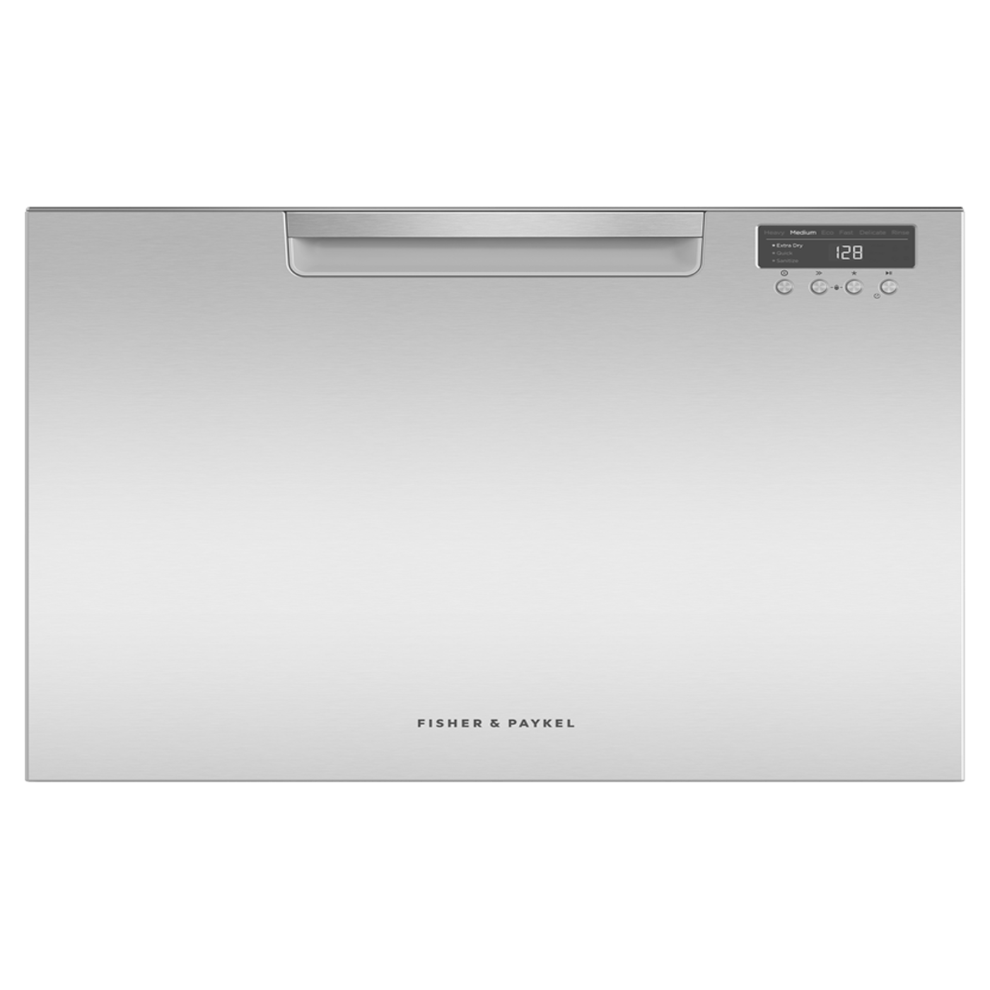 FISHER & PAYKEL DD24SCTX9N Series 7 Contemporary Tall Single DishDrawer™ Dishwasher in Stainless Steel - DD24SCTX9N
