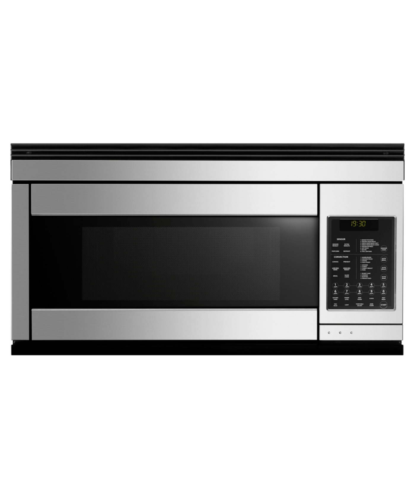FISHER & PAYKEL CMOH30SS3T 30" Series 5 Contemporary Over the Range Microwave in Stainless Steel - CMOH30SS3T