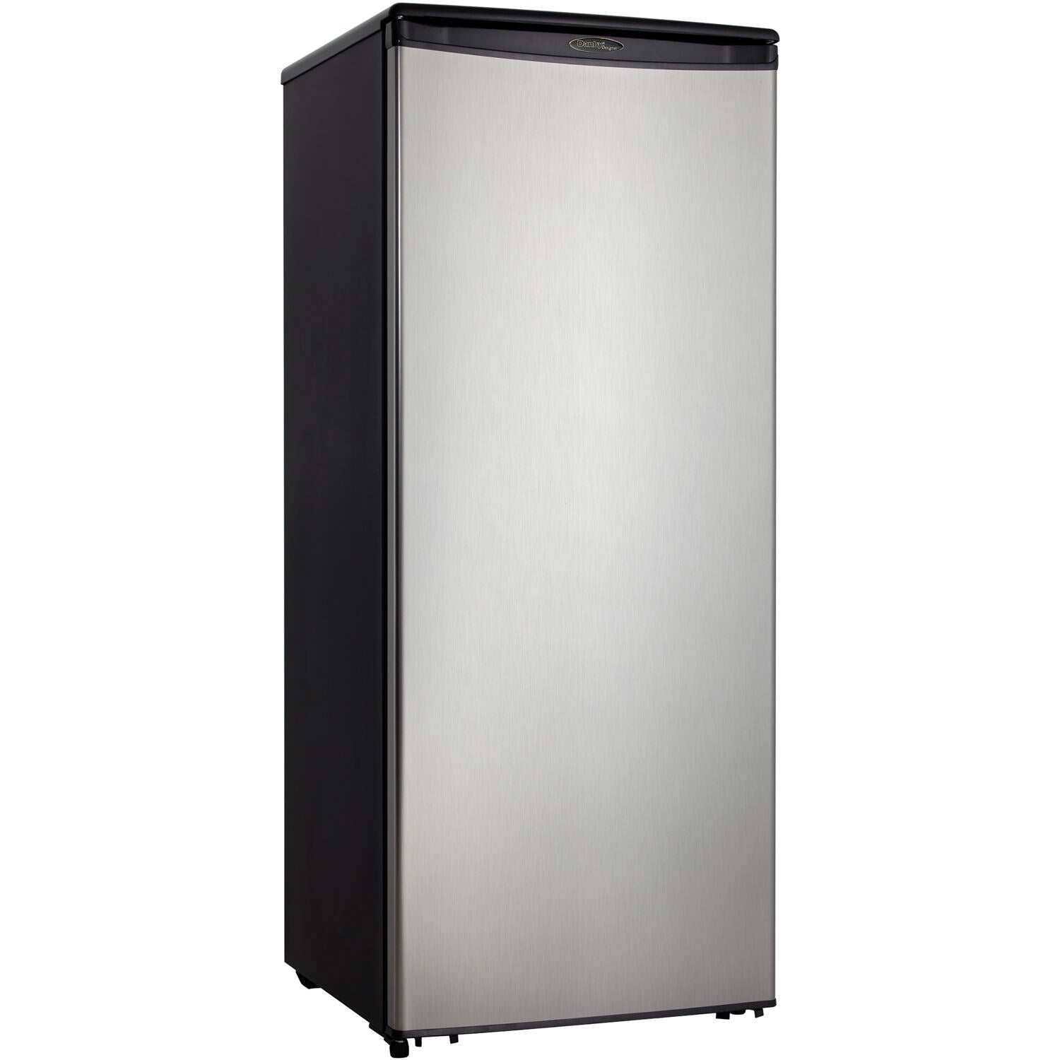 Danby 11 CuFt. All Refrigerator, 4 Slide Out Glass Shelves, Crisper, Worktop - DAR110A1BSLDD