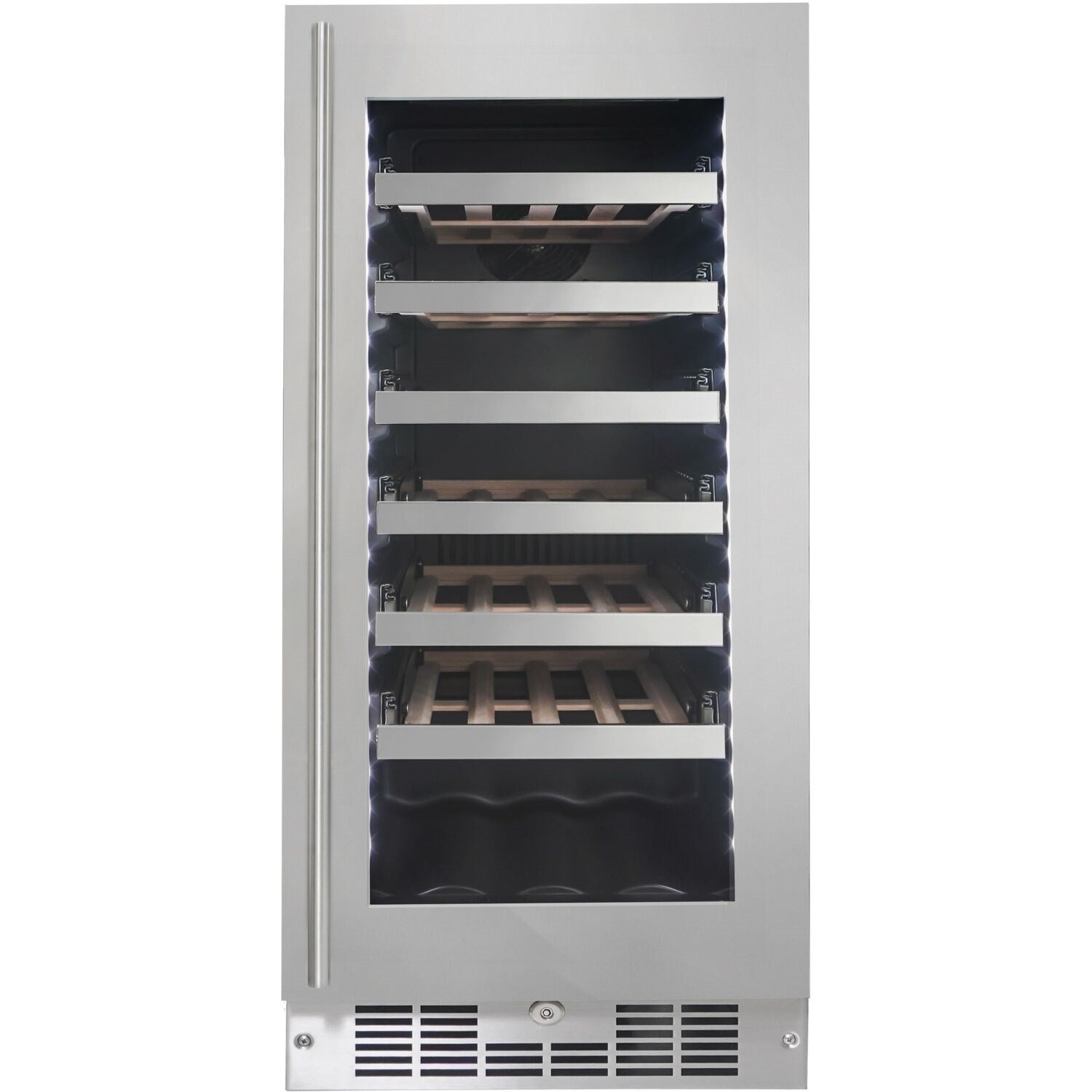 Danby - Silhouette 28 Bottle Integrated Wine Cooler, 15 inch Wide Chassis - SPRWC031D1SS