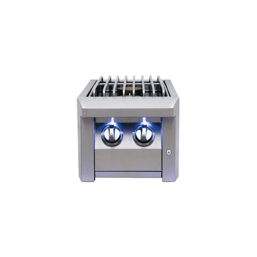 Renaissance Cooking Systems ARG Double Side Burner Slide-in w/Blue LED 36,000 BTU's ASBSSB