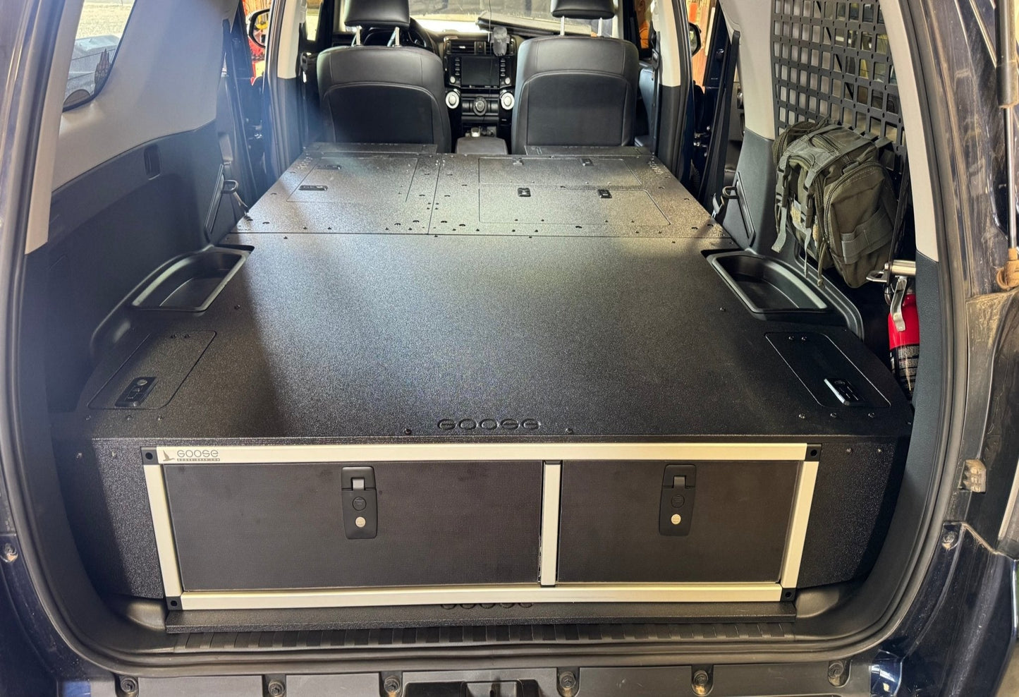 GOOSE GEAR Toyota - 4Runner - 2010-2024 - 5th Gen - Standard - Explore Series - V2 Stealth Sleep and Storage Package - 4160-GGR-SH