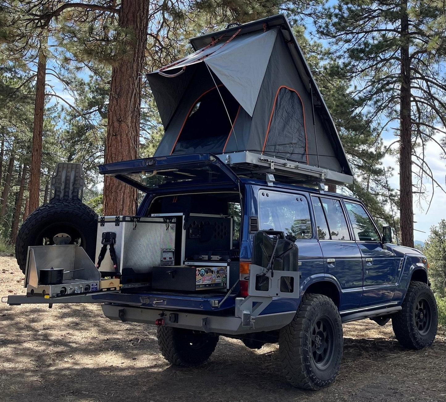 GOOSE GEAR Ultimate Chef and Sleeping Package for Toyota Land Cruiser 1980-1990 60 Series - 6158-GGR-SH