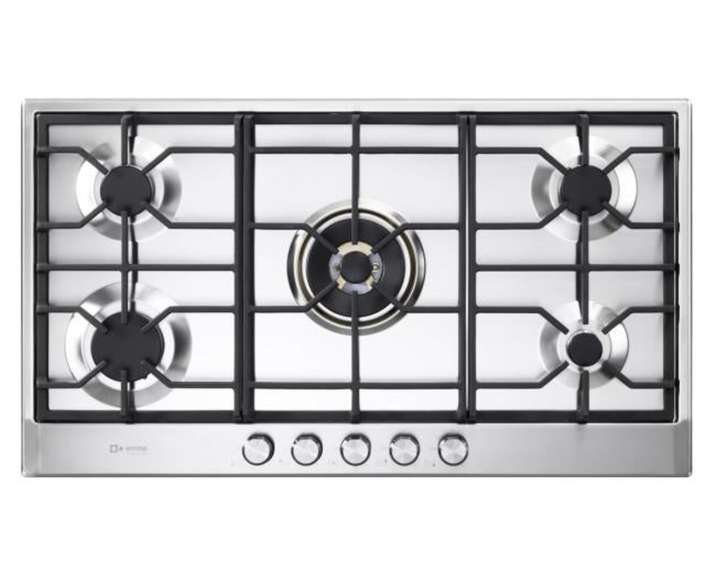 Verona 36" Designer Gas Cooktop - Brass Burners - SS - 5 Burners - VDGCT536FSS