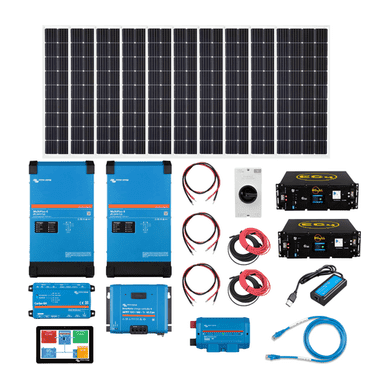 EG4 Complete Mobile Solar Kit for 30 Amp RVs - 120/240V Output / 48VDC 2,000W of Solar PV Kit-V0002