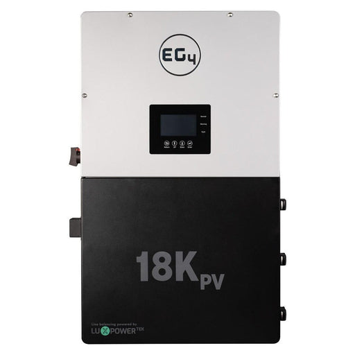EG4 Complete Hybrid Solar Kit - 12,000W 120/240V Output + 15.36kWh EG4 Lithium Powerwall + 6,370 Watts of Solar PV KIT-E0006