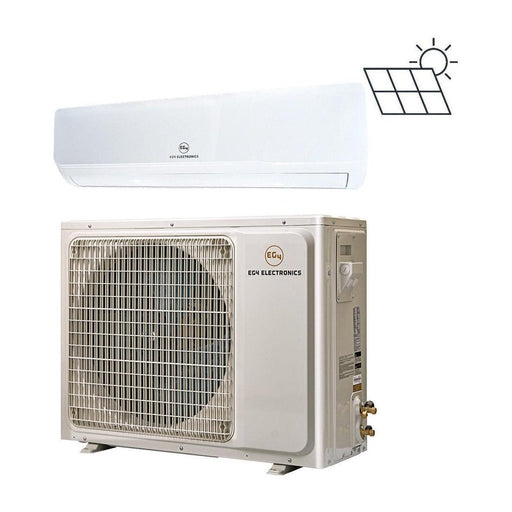 EG4 | Hybrid Solar Mini-Split Air Conditioner Heat Pump AC/DC | 12000 BTU | SEER2 22 | Plug-N-Cool Do-It-Yourself Installation