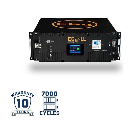 EG4 | LL Lithium Battery V2 | 24V 200AH | Server Rack Battery