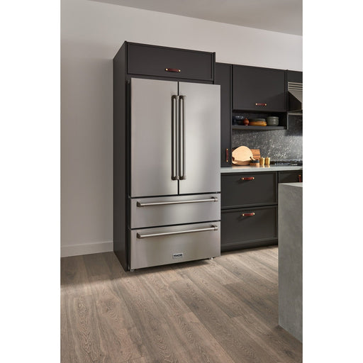 Thor Kitchen Professional 36 In. Counter Depth 22.5 cu. ft. Refrigerator Stainless Steel, TRF3602