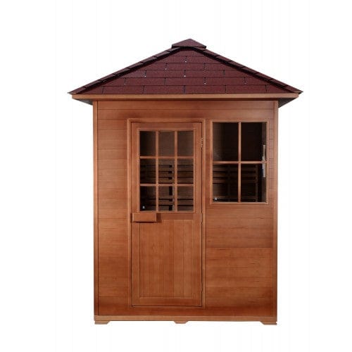 SunRay Freeport Outdoor 3 Person Traditional Steam Sauna - HL300D1