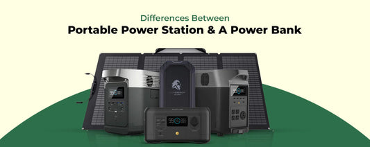 Differences Between A Portable Power Station & A Power Bank | Backyard Provider