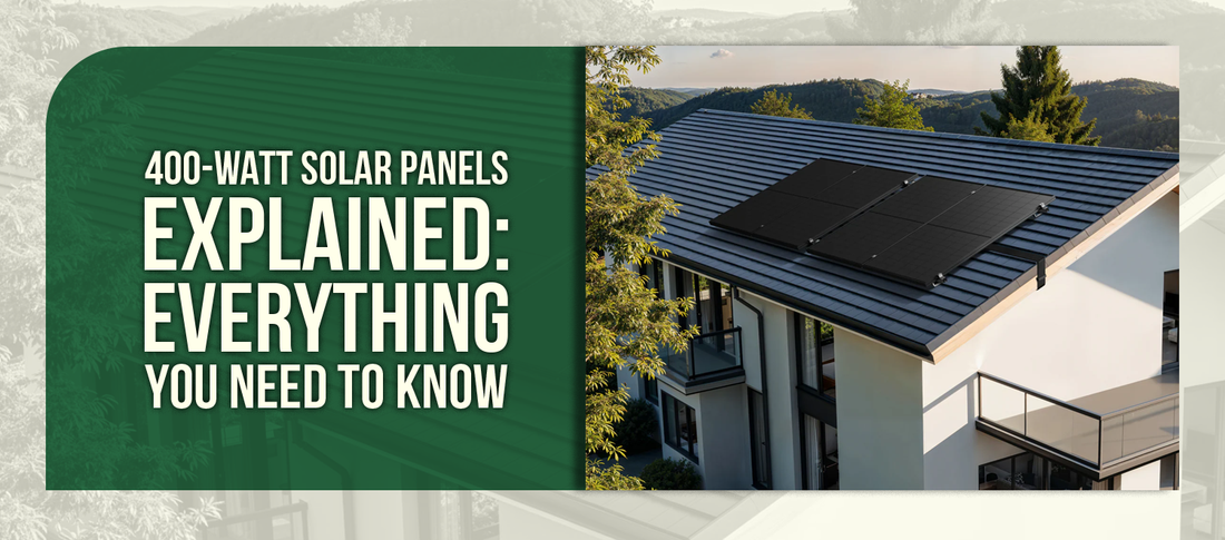 400-Watt Solar Panels Explained: Everything You Need to Know