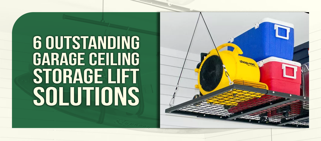 6 Outstanding Garage Ceiling Storage Lift Solutions