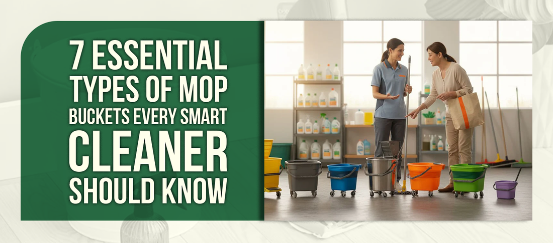7 Essential Types of Mop Buckets Every Smart Cleaner Should Know