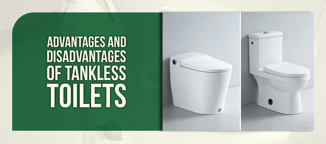 Advantages and Disadvantages of Tankless Toilets