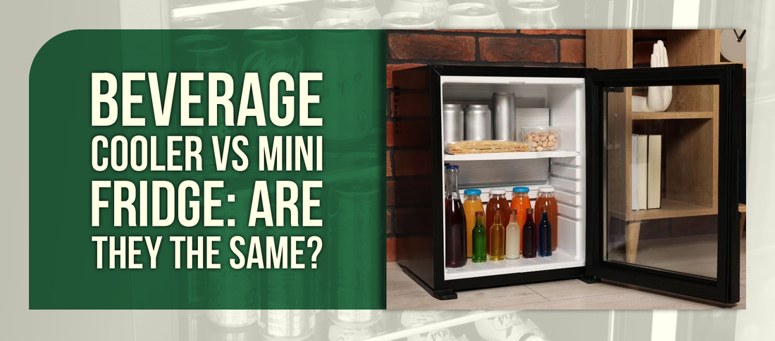 Beverage Cooler vs Mini Fridge: Are They The Same?