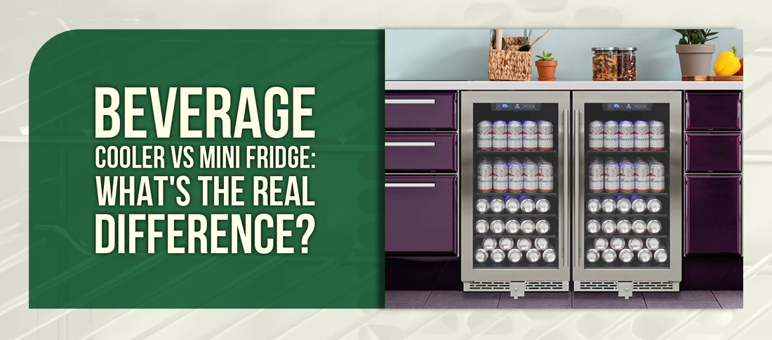 Beverage Cooler vs. Mini Fridge: What's the Real Difference?