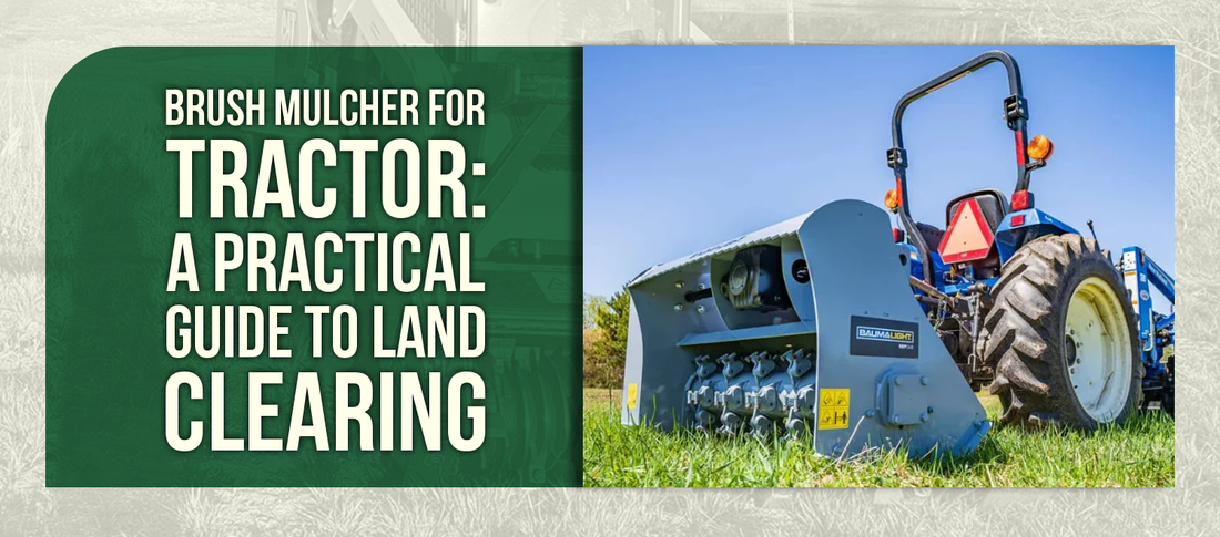 Brush Mulcher for Tractor: A Practical Guide to Land Clearing