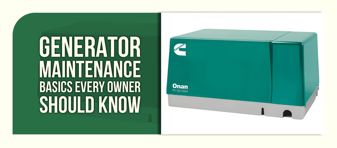 Generator Maintenance Basics Every Owner Should Know