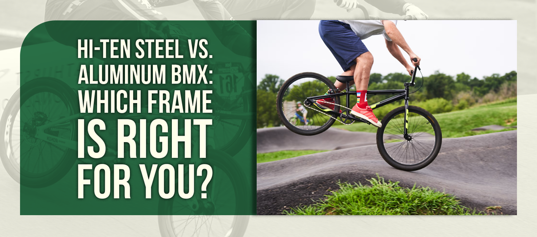 Hi-Ten Steel vs. Aluminum BMX: Which Frame Is Right for You?