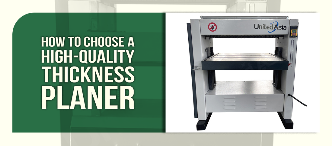 How To Choose A High-Quality Thickness Planer
