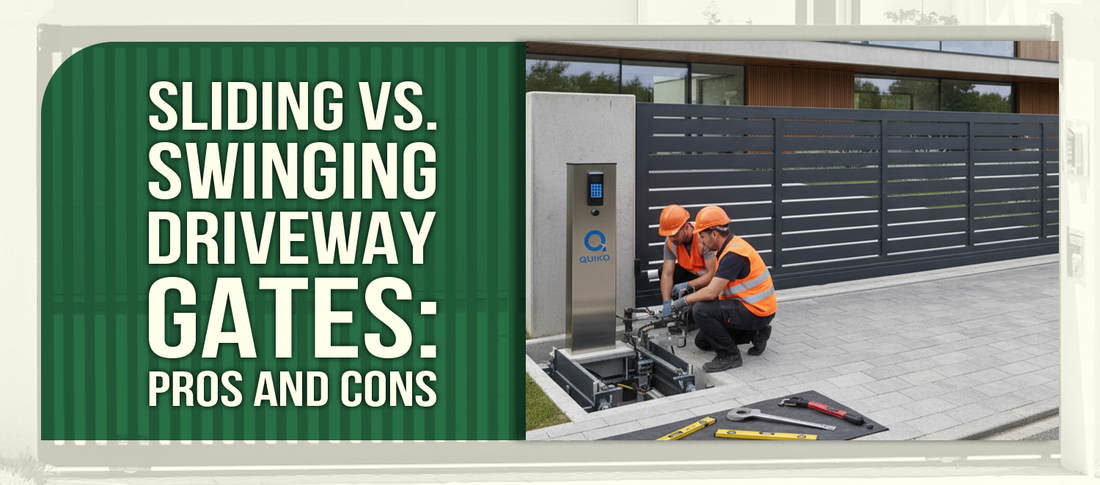How to Choose Between Sliding and Swinging Driveway Gates: Pros and Cons