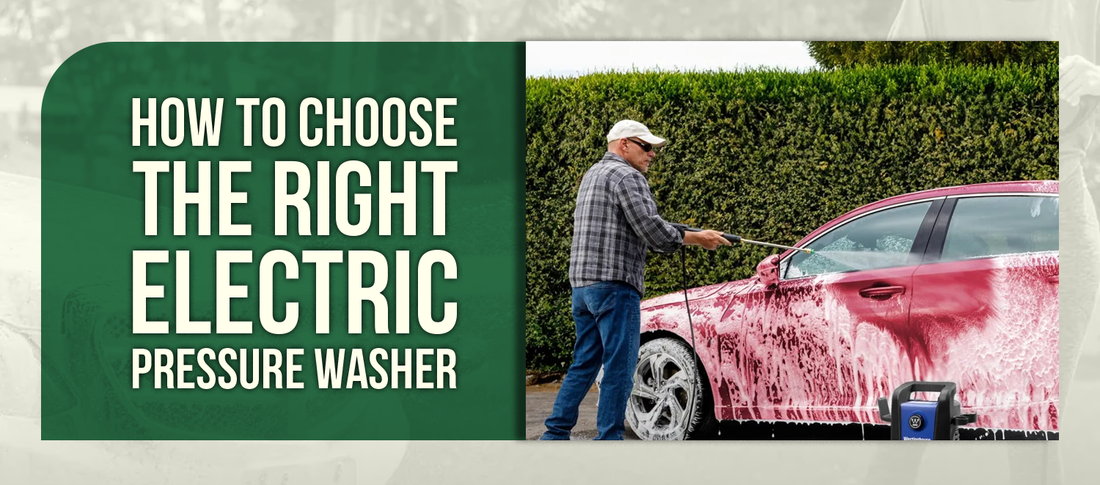 How to Choose the Right Electric Pressure Washer