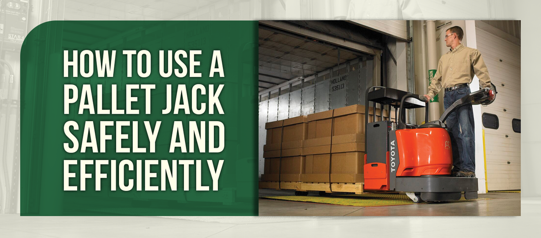 How to Use a Pallet Jack Safely and Efficiently