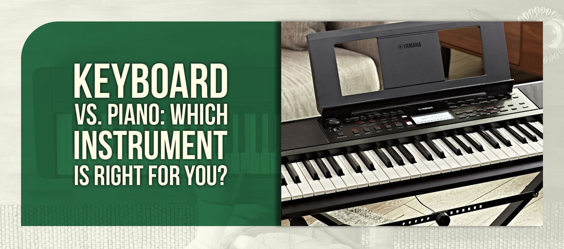 Keyboard vs. Piano: Which Instrument Is Right for You?
