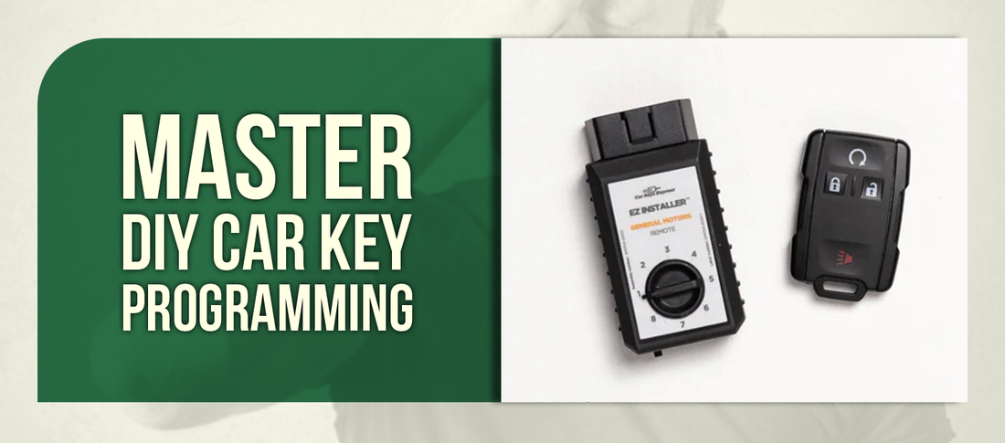 Master DIY Car Key Programming