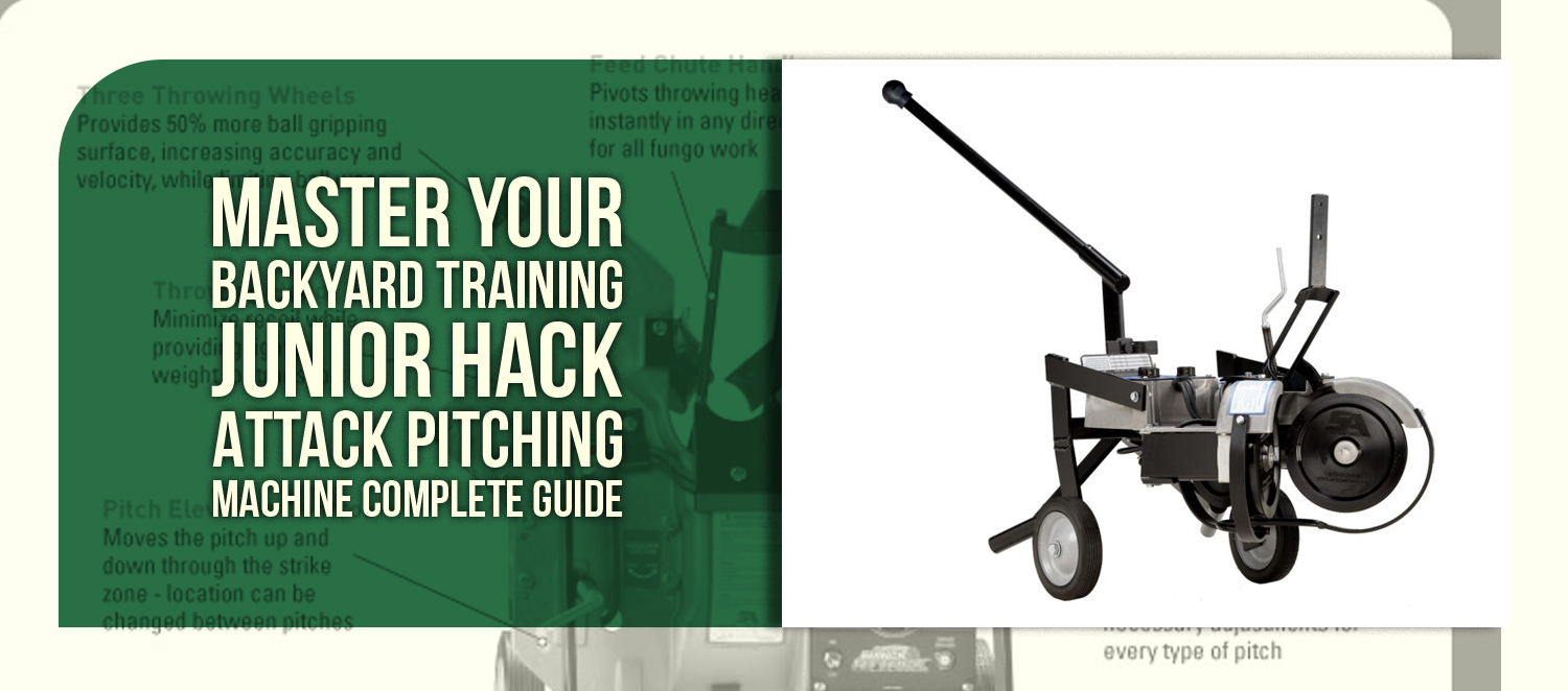Master Your Backyard Training Junior Hack Attack Pitching Machine Comp ...