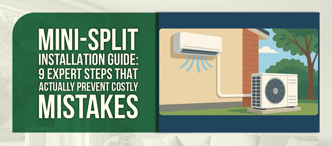Mini-Split Installation Guide: 9 Expert Steps That Actually Prevent Costly Mistakes
