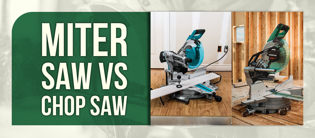 Miter Saw vs Chop Saw