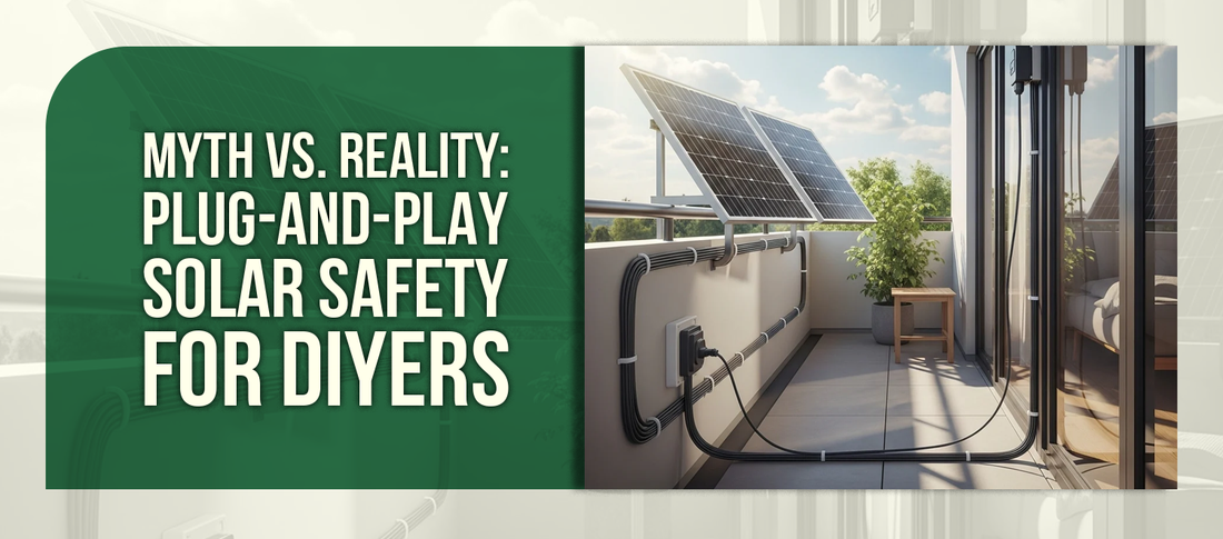 Myth vs. Reality: Plug-and-Play Solar Safety for DIYers