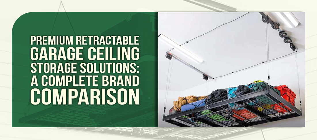 Premium Retractable Garage Ceiling Storage Solutions: A Complete Brand Comparison