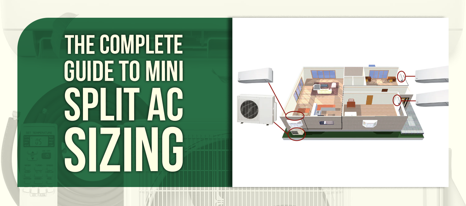 The Complete Guide to Mini Split AC Sizing – Build Your Perfect Outdoor