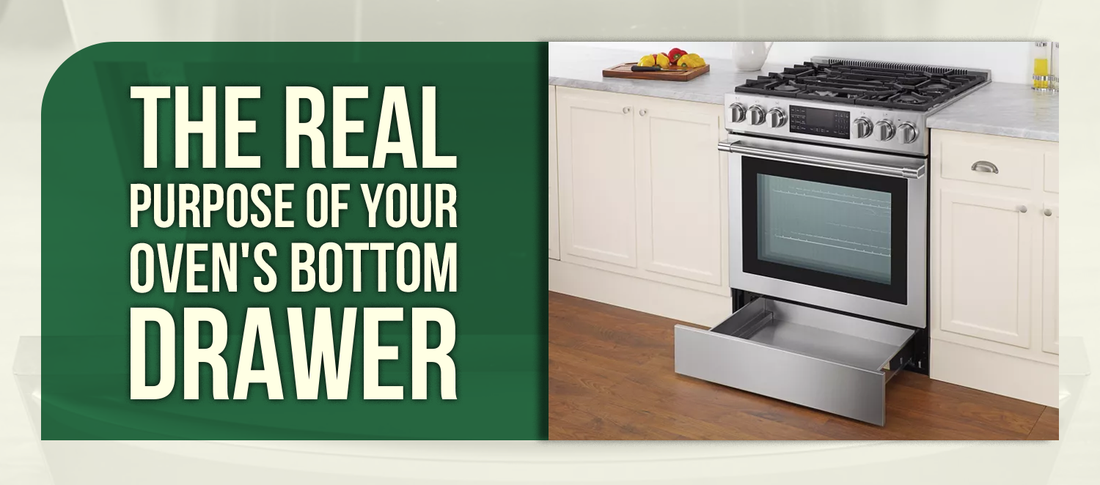 The Real Purpose of Your Oven's Bottom Drawer